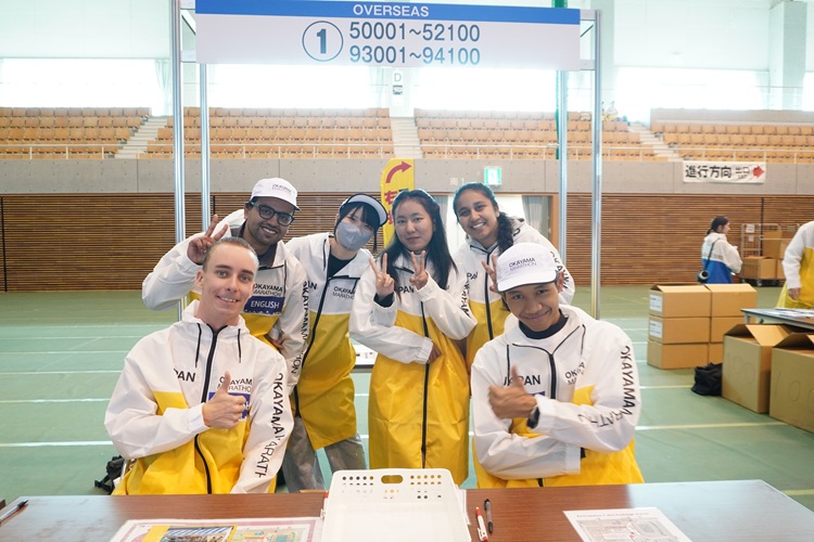 おかやまマラソン2025ボランティアに参加！