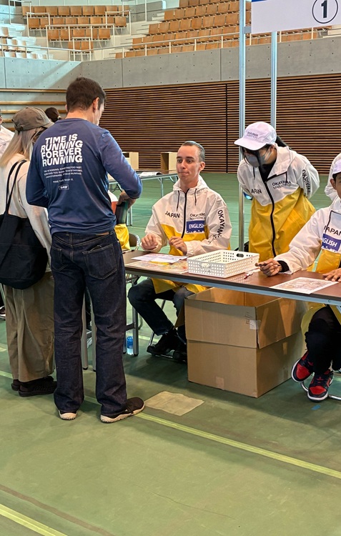 おかやまマラソン2025ボランティアに参加！