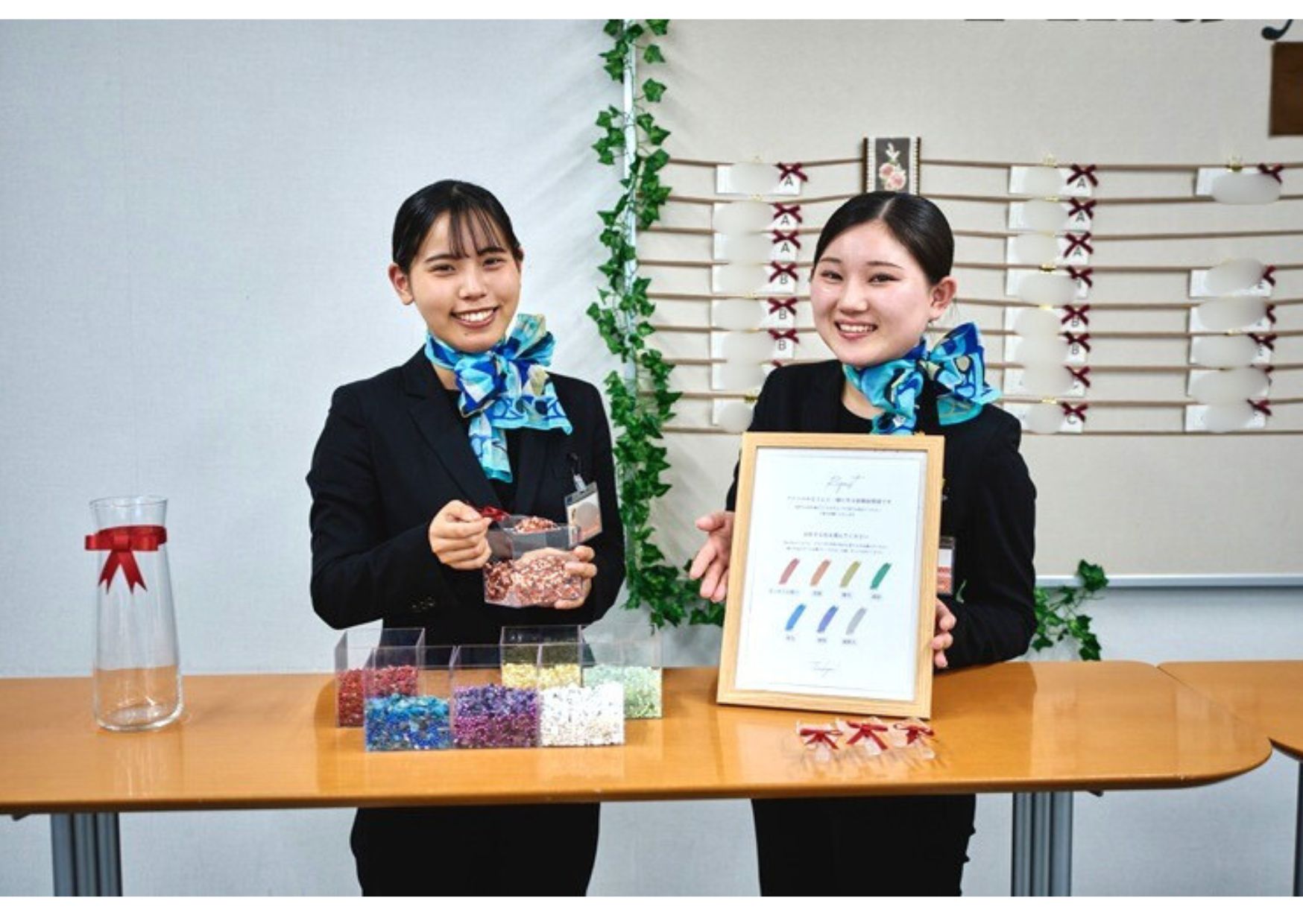 ホテル・ブライダル・観光学科の表現結婚式