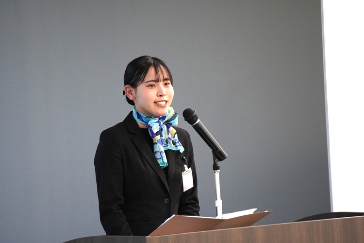 ホテル・ブライダル・観光学科の表現結婚式